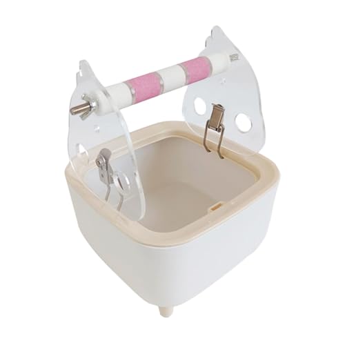 CQJRGF オウム トイレスタンド インタラクティブスタンド おもちゃ ポータブル 鳥のステーション 鳥とまり木 プレイスタンド オカメインコ ブルー(ピンク)