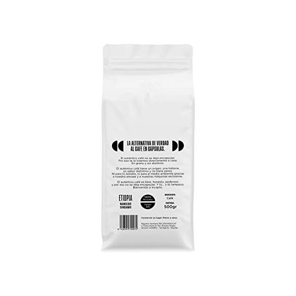 Incapto Café en Grano Natural - Café Especialidad | Café Etiopía Grano | Café en Grano Arábica 100% | +80 puntos SCA… - Imagen 3