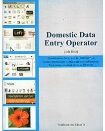 Domestic Data Entry Operator Textbook For Class X