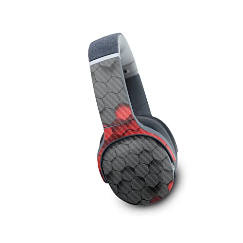 Image of MightySkins Carbon Fiber Skin Compatible with Skullcandy Crusher Evo Wireless - Two-Tone Hex | Protective, Durable Textured Carbon Fiber Finish | Easy to Apply | Made in The USA