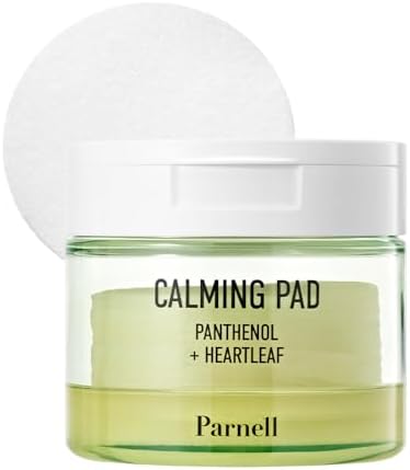 Parnell Panthenol Heartleaf Calming 60 Pads, Hydration Pads for f...