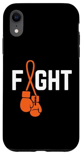 Leucemia Cancer Awareness Month Day Ribbon Survivor Fighter Custodia per iPhone XR