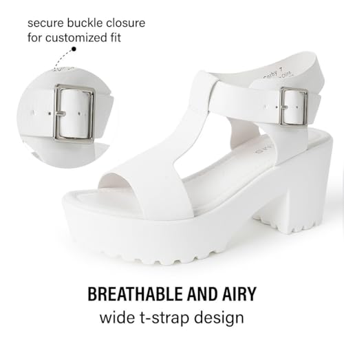 J-Adams-Corby-Platform-Sandals-Heeled-Sandals-for-Women-T-Strap-Chunky-Mid-Heel-Sandal-Wedges-for-Women-Women-Footwear-Platform-Shoes-Summer-Shoes-for-Women