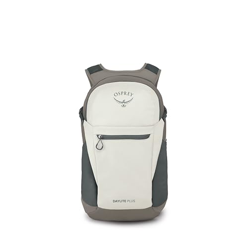 Image of Osprey Daylite Plus Commuter Backpack - Everyday Pack with Laptop Sleeve, Bottle Pockets, and Extra Storage, Mystery White /Multi