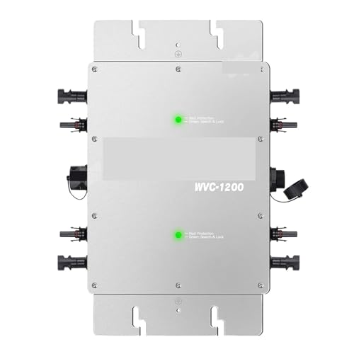 1200W Solar Grid Connected Micro Inverter, 22-50VDC to AC 80-280VAC Pure Sine Wave Inverter(120V (80-160VAC))