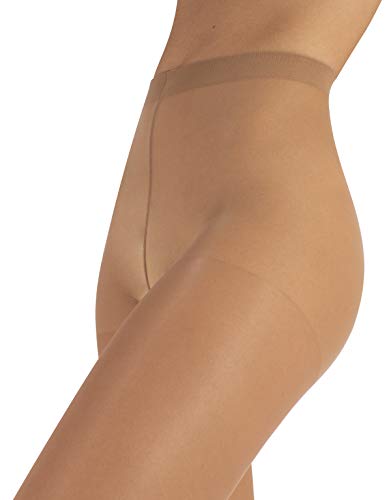 Calzitaly Toeless Pantyhose, Sheer Tights, Open Toe Stockings With Cooling Effect (Small, Skin) #TOP2