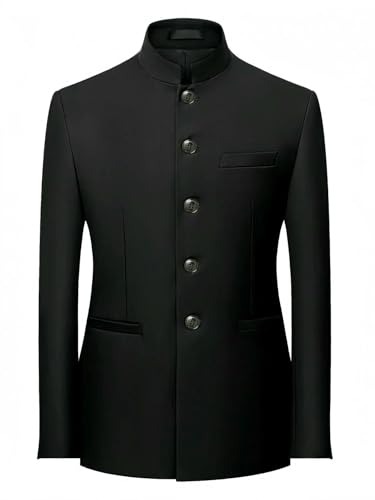 Manteau formel à col montant et l'art tailleur du costume chinois - 7
