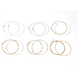 Alomejor 12 PCS Cordes de Guitare Corde en Acier de Rechange pour Guitare Folk Pièces d’instruments de Musique - Les Beatles, Paul McCartney, John Lennon, RIngo Starr, George Harrison Alomejor 12 PCS Cordes de Guitare Corde en Acier de Rechange pour Guitare Folk Pièces d'instruments de Musique – Image 7