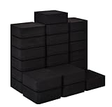 Dyshri Dry Erase Erasers, 24 Pack Magnetic Whiteboard Erasers for Kids and Students, Mini Dry Erase Board Erasers for Classroom Home, and Office, Black