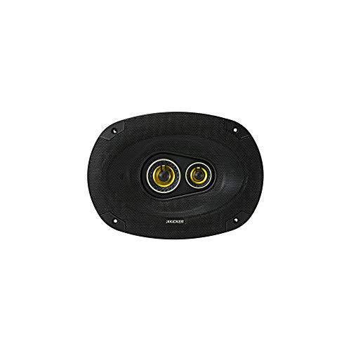 Image of Kicker CS Series 150 Watt 6 x 9 Inch Car Audio Coaxial Speaker Pair, Black