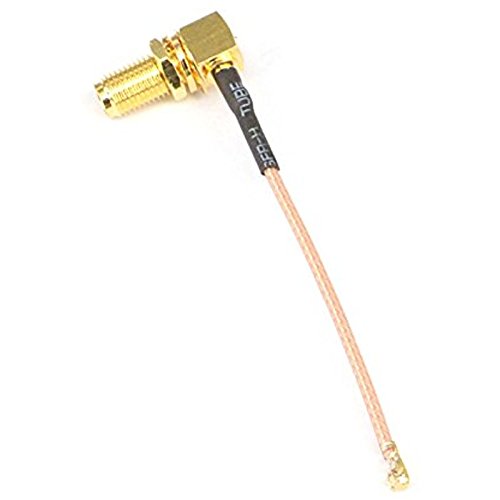 SMA Female to Mini PCI U.fl IPX IPEX RG178 Extension Cable for WiFi Antenna Qty of 2 (5cm) Ships from USA