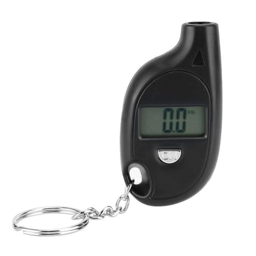 Mini Tire Pressure Gauge Tester 5-150PSI Digital LCD Tire Tyre Air Pressure Gauge Tester with Keychain