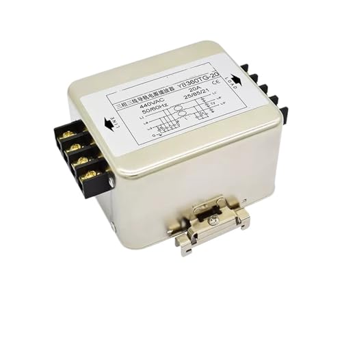 Filtro trifásico 380V YB360TG-20A para proteger servomotor de tres cables con riel 2