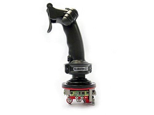 Image of Gladiator Pro Joystick, Flight Simulator Controller Stick - PC Mac Linux