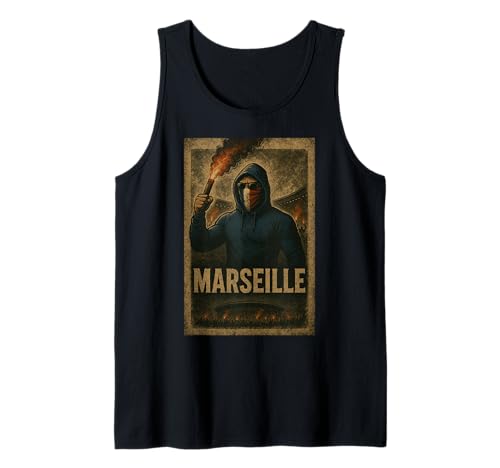 Marsella Ultras - Camiseta para fans de Marsella Ultra Tradition Camiseta sin Mangas