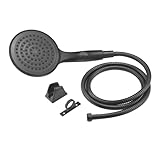 Dura Faucet (DF-SA434K-MB) Luxus 15,2 cm Regenduschstab und Schlauch-Set, mattschwarz,...