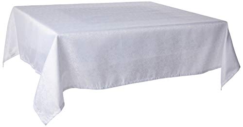 Branyl Facilita Zani Toalha de Mesa, Branco, 1.6 x 1.6 m
