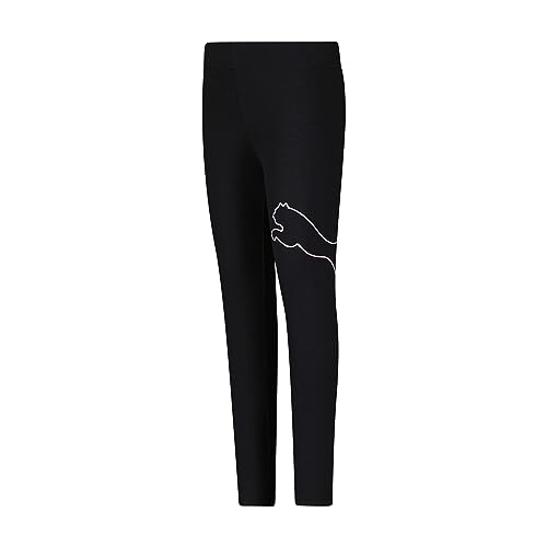 Image of Puma Girls Core Logo Legging, Elastic Waistband, Soft & Comfortable