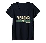 Photo Gallery donna verona wi | wisconsin maglietta con collo a v Photo Gallery donna verona wi | wisconsin maglietta con collo a v