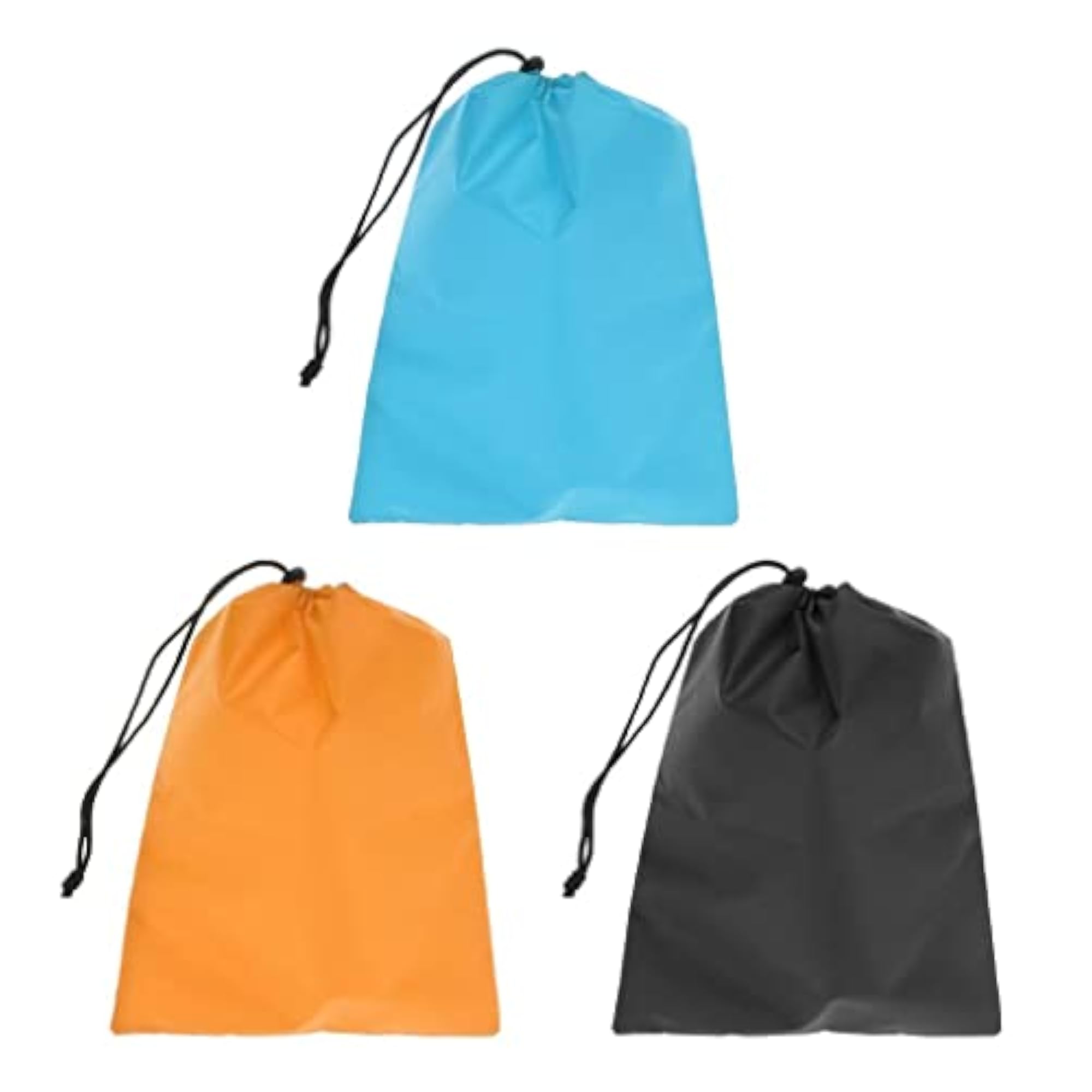 2Pcs Waterproof Drawstring Storage Bag Stuff Bag