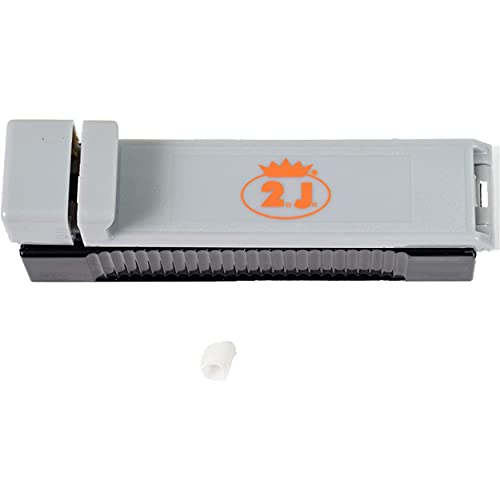 2.J. Tubeuse A Cigarette 1 Voie pour Fumeur Qui Fabrique Ses Cigarettes, Tubeuse Manuelle pour Remplir Les Tubes À Cigarettes par 1Tube Facilement Et...