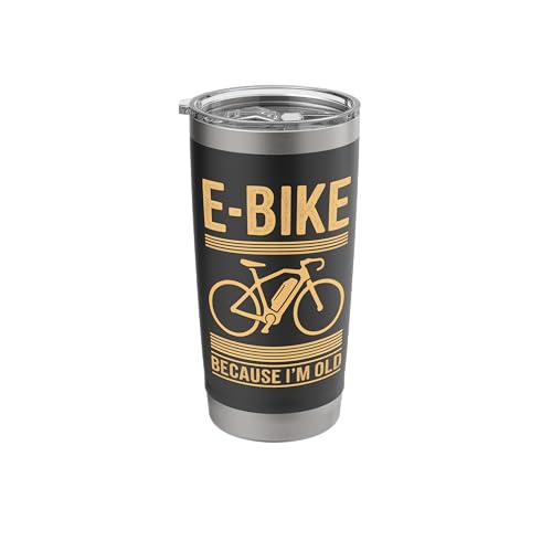 E-Bike Electric Bicycle Owner Environmentaly Friendly Stainless Steel Insulated Tumbler