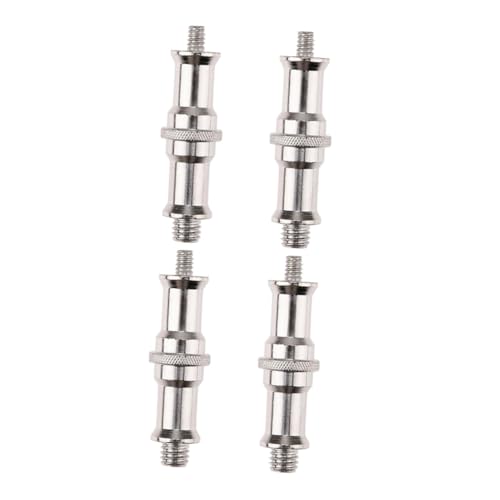 MERRYHAPY 4Piezas Adaptador de Tornillo Soporte para Compatible con Trípodes y Accesorios Fotográficos Duradero y Portátil