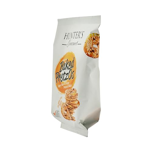 Hunter's Gourmet Baked PretzOs with White and Black Sesame 180g