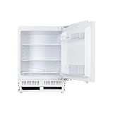 Amica Unterbau‑Vollraum‑Kühlschrank Festtür‑Technik 820 mm Nische elektronische Steuerung Inverter‑Motor LED Beleuchtung 81,8 x 59,6 x 55,5 cm – Unterbau Kühlschrank