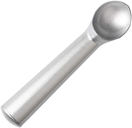 Ice Cream Scoop, 18 cm Length Aluminum Ice Cream Scooper Non-Stick Anti-Freeze Spoon Melon Baller Scoop Kitchen Food Scoop for Fruit, Mashed Potato