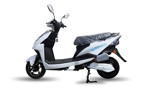 Image of MIOOX Electric Scooter Adult, Electric Scooty with 48V 30AH Lithium Battery,60-80Km Range,40Km /H Speed, Front & Rear Drum Brakes, LED Or LCD Headlight,Non-RTO,2-Year Battery Warranty,for Adult-MES-02