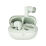 itel Rhythm Pro True Wireless Earbuds w/100H Playtime, 360° Deep Bass, 10mm Dynamic Drivers, 2-Mic AI ENC, BT V5.3, Fast Charging, and IPX5 Water Resistance(Green)