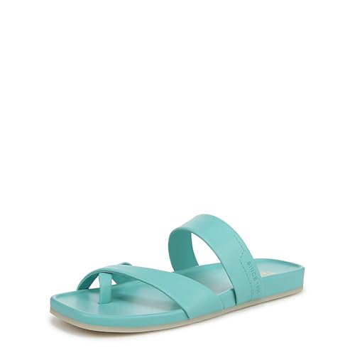 Franco Sarto Womens Estella Slide Sandal Aqua Blue 9.5 M
