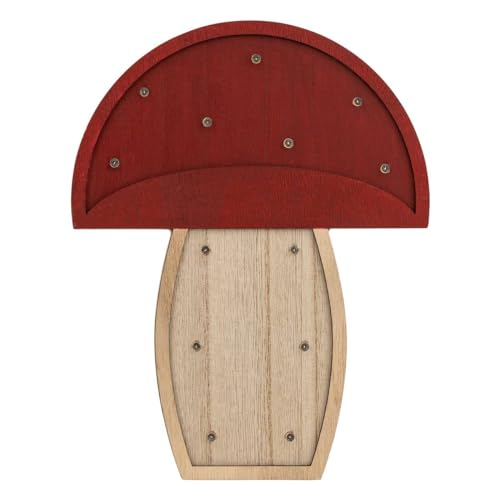 Atmosphera - Lámpara Infantil Seta de la Suerte Madera h23cm