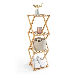 Lumaland Bambusregal 4 Etagen klappbar