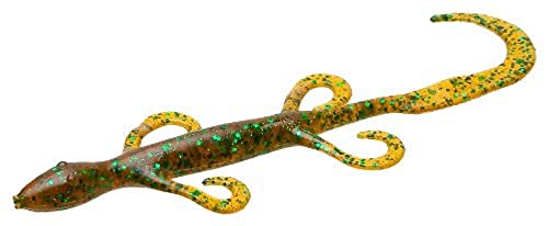 Zoom Bait 002017 Lizard, Gourd Green, 6-Inch, 9-Pack
