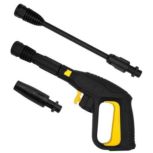 DERASL ケルヒャー用 トリガーガン 高圧洗浄機 変換アダプター 回転ノズルランス クイックコネクト ターボノズルランス トリガーガン 洗車 壁 掃除 交換用 2.641-959.0 karcher対応 K2~K7高圧洗浄機用