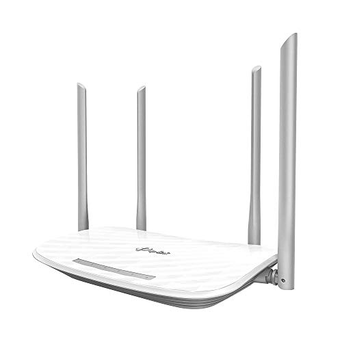 Roteador wireless dual band 2.4/5ghz ac1200 archer 4 antenas c50 c/check in no facebook