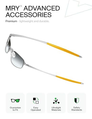 Image of Mryok Replacement Earsocks for Oakley Square Wire 2 (2014) Sunglasses - Options