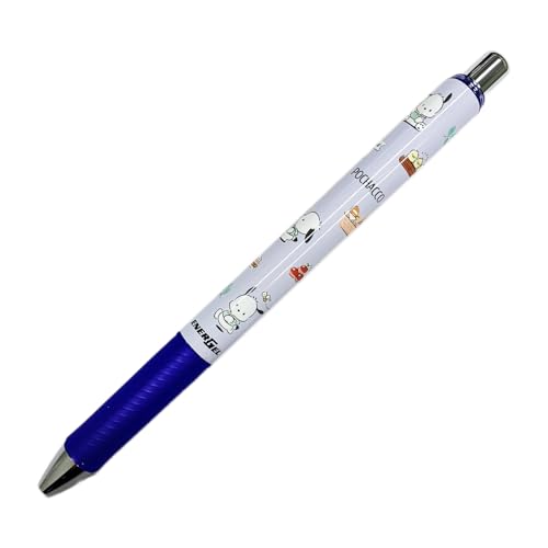 Stylo Pochacco EnerGel 0.5 Kamio Japan roller rechargeable encre gel noire