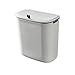 Kosz biurowy 26 × 15 × 21 cm / 26 * 15 * 28 cm biały itp. 7/9 litrów litrów, łazienka, odpowiedni do kuchni, 1 szt. Plastikowy pojemnik na dezodorant na śmieci jest pożądany w przypadku prawie worków na śmieci (rozmiar: średni)