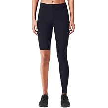Women One Leg Tights Long Pants Basketball Gym Yoga Sports Base Layer Underwear Active Legging