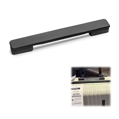 Asa De Equipaje De Repuesto Negra De 20 Cm, Asas De Plástico Antideslizantes para Maletas, Equipaje Y Maletines De Herramientas, Asa Maleta Repuesto Instalación Fácil Y Versátil (1 Pieza)