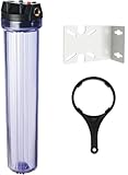 Geekpure 20-Inch Clear Filter Housing for 2.5