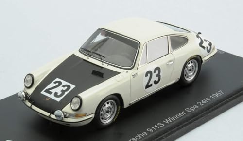 Porsche 911 S Spark 43SPA1967 voiture miniature 1/43 Spa 1967