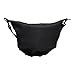 Menolana Basketball Bag, Single Ball Bag, Portable, Organizer, with Adjustable Strap, Sport Equipment Storage Net for Volleyball, Black