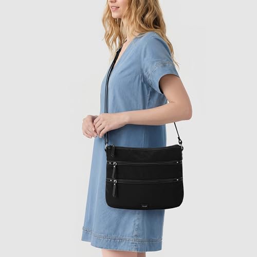Image of The Sak Esperato Crossbody Purse - Eco Twill Cross Body Handbag For Everyday & Travel - Zipper Closure & Adjustable Strap