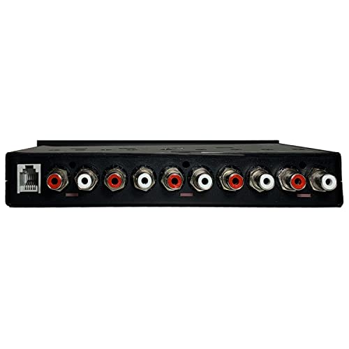 Image of Massive Audio EQ5XP | 5-Band Car Audio Parametric Equalizer with 9V Line Driver, Subwoofer Control & Adjustable Fader - in-Dash EQ for Pro Sound Tuning