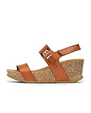 zapatos yokono madrid  Yokono Sandalia de cuña Mora 009 Marron