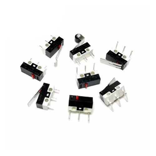 Micro interrupteur fin de course SPDT et levier à rouleau pour PCB, lot de 100 - 3